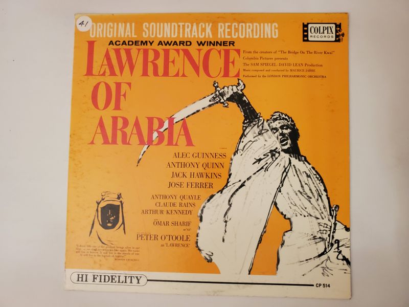 Maurice Jarre Lawrence of Arabia (Original Soundtrack Recording) vinyl record